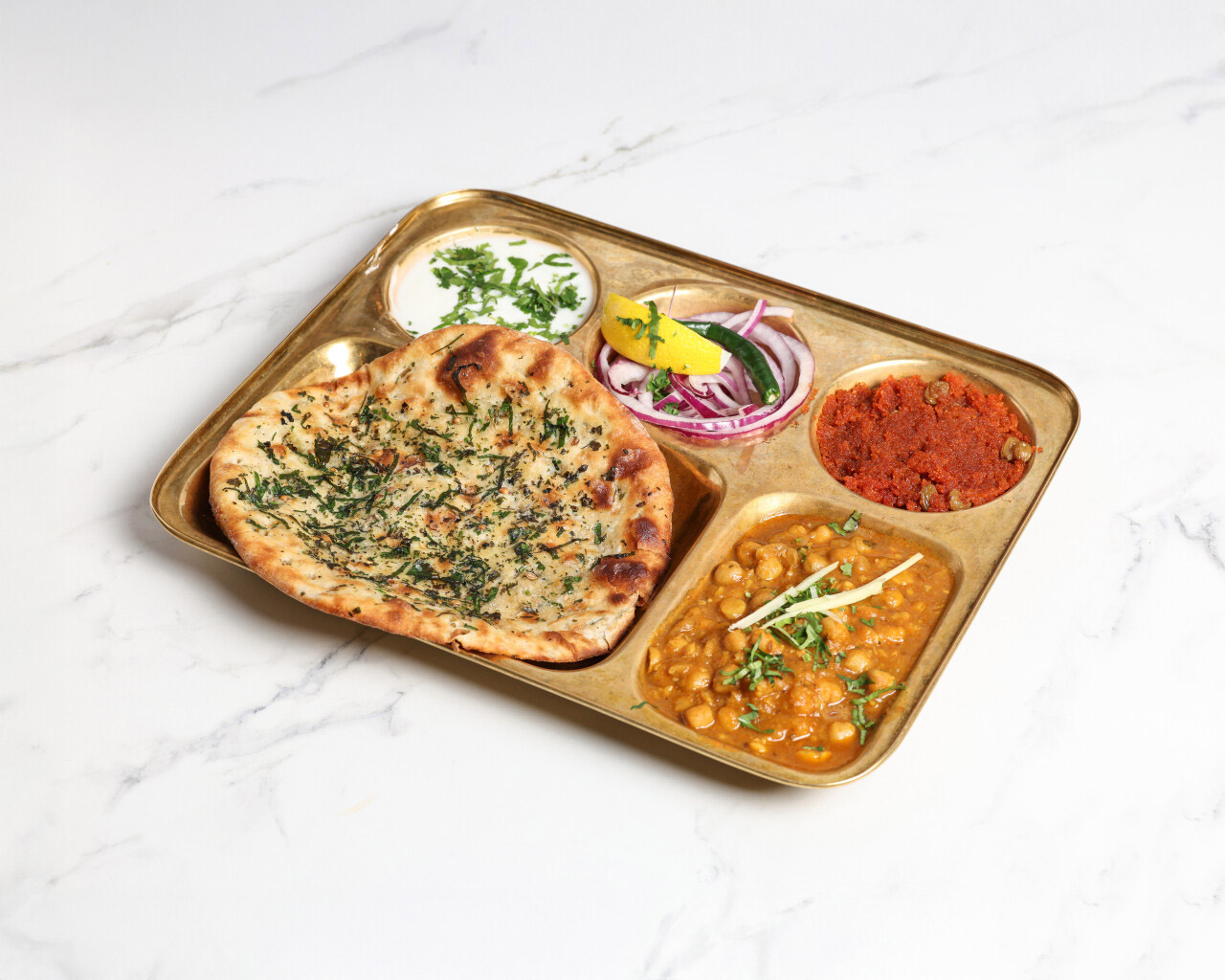 Kulcha Thali